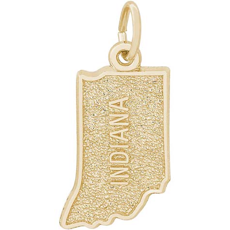 14K Gold Indiana Charm by Rembrandt Charms 14K Gold Indiana Charm by Rembrandt Charms