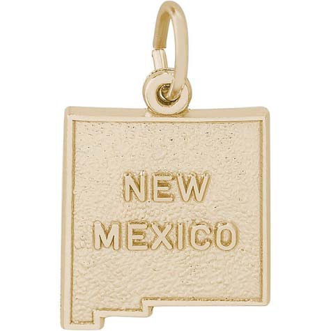 14K Gold New Mexico Charm by Rembrandt Charms 14K Gold New Mexico Charm by Rembrandt Charms