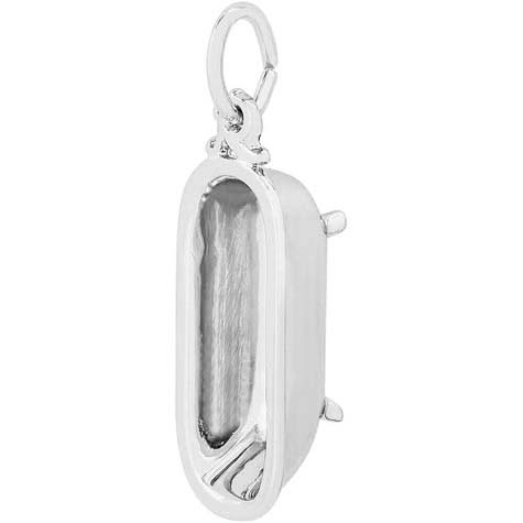 14K White Gold Bathtub Charm by Rembrandt Charms 14K White Gold Bathtub Charm by Rembrandt Charms