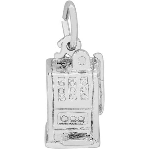 Sterling Silver Las Vegas Slot Machine Charm by Rembrandt Charms Sterling Silver Las Vegas Slot Machine Charm by Rembrandt Charms