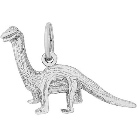 Sterling Silver Brontosaurs Charm by Rembrandt Charms Sterling Silver Brontosaurs Charm by Rembrandt Charms