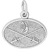 14K White Gold Fencing Charm by Rembrandt Charms