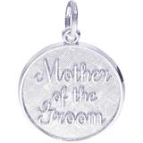 14K White Gold Mother of the Groom