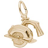 14K Gold Electric Saw Charm by Rembrandt Charms
