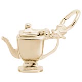 Rembrandt Teapot Charm, 10K Yellow Gold