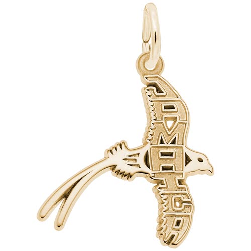 14K Gold Jamaica Longtail Charm by Rembrandt Charms