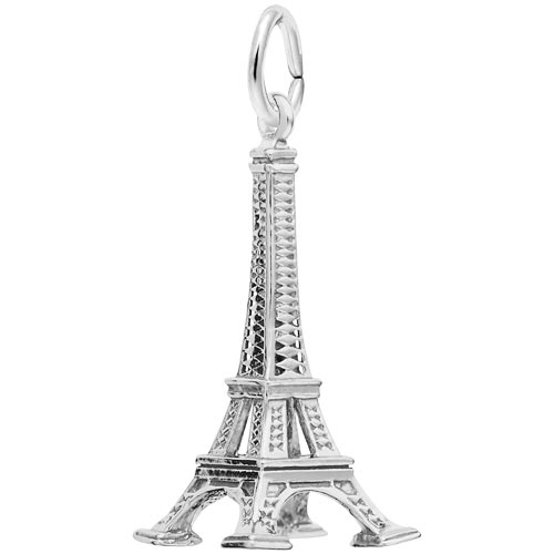 Sterling Silver Eiffel Tower Charm by Rembrandt Charms Sterling Silver Eiffel Tower Charm by Rembrandt Charms