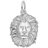 14K White Gold Lion Charm by Rembrandt Charms
