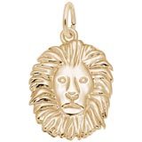 Gold Plated Lion Charm by Rembrandt Charms