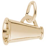 14K Gold Megaphone Charm by Rembrandt Charms
