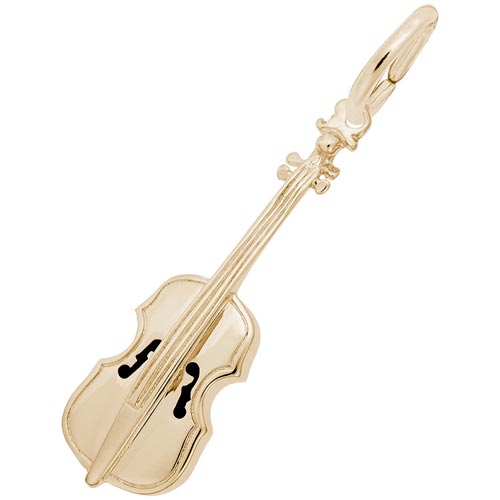 14k Gold Cello Charm by Rembrandt Charms 14k Gold Cello Charm by Rembrandt Charms