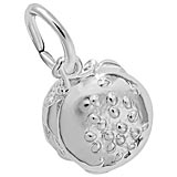 Sterling Silver Cheeseburger Charm by Rembrandt Charms