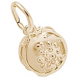 10K Gold Cheeseburger Charm by Rembrandt Charms
