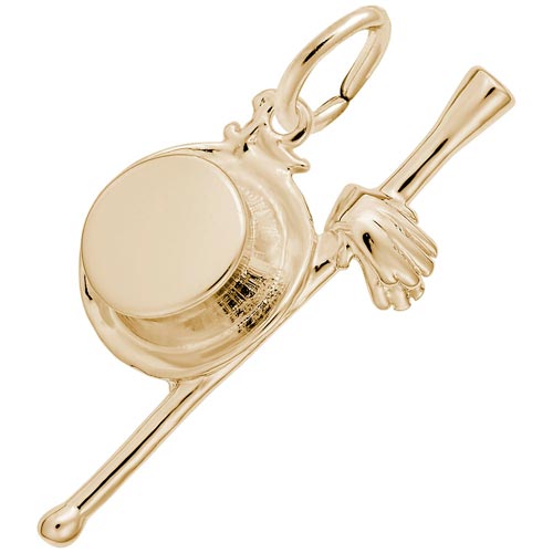 14K Gold It's Showtime Charm by Rembrandt Charms 14K Gold It's Showtime Charm by Rembrandt Charms