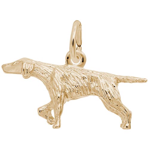 14K Gold Pointer Dog Charm by Rembrandt Charms 14K Gold Pointer Dog Charm by Rembrandt Charms