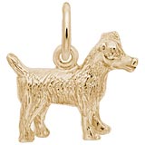 14k Gold Jack Terrier Charm by Rembrandt Charms