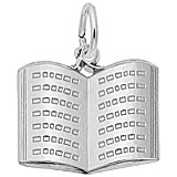 Open Book Charm