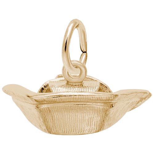 10K Gold Nurses Cap Charm by Rembrandt Charms 10K Gold Nurses Cap Charm by Rembrandt Charms