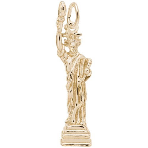 14k Gold Statue of Liberty Charm by Rembrandt Charms