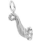 14K White Gold Horn of Plenty Charm by Rembrandt Charms