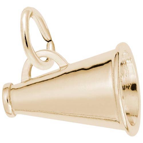 10K Gold Megaphone Charm by Rembrandt Charms 10K Gold Megaphone Charm by Rembrandt Charms