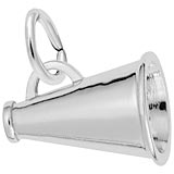 Sterling Silver Megaphone Charm by Rembrandt Charms