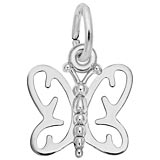 Sterling Silver Butterfly Charm by Rembrandt Charms