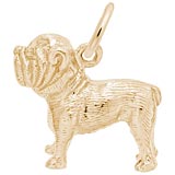 14K Gold Bulldog Charm by Rembrandt Charms