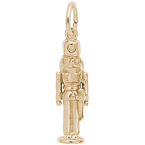 14K Gold Nutcracker Charm by Rembrandt Charms 14K Gold Nutcracker Charm by Rembrandt Charms