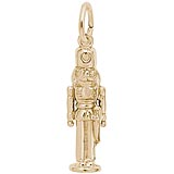 Gold Plated Nutcracker Charm by Rembrandt Charms