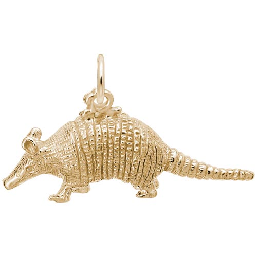 14k Gold Armadillo Charm by Rembrandt Charms