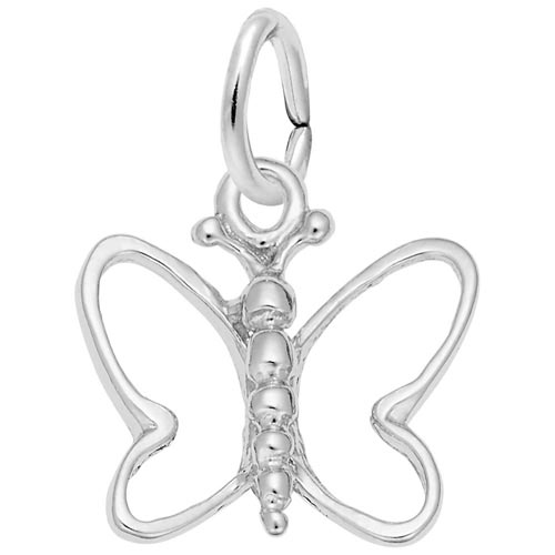 Sterling Silver Butterfly Charm by Rembrandt Charms