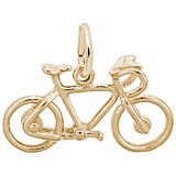 10K Gold Bicycle Charm by Rembrandt Charms