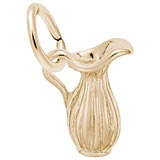 Rembrandt Pitcher Charm, 10k Yellow Gold