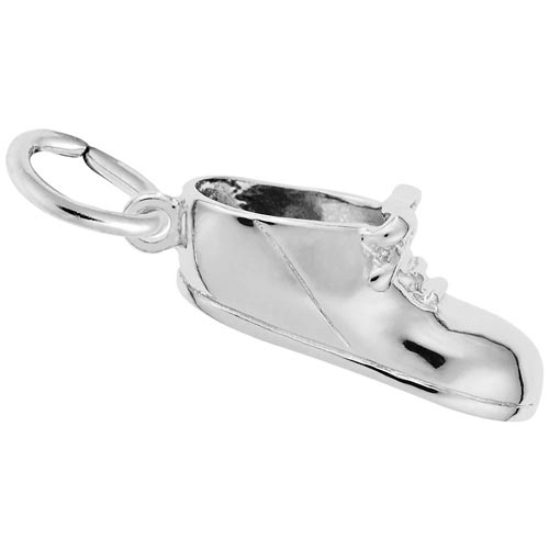 Rembrandt Baby Shoe Charm, Sterling Silver