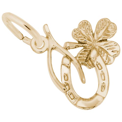 10K Gold Symbols of Luck Charm by Rembrandt Charms 10K Gold Symbols of Luck Charm by Rembrandt Charms