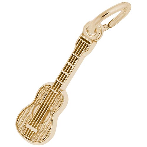 10K Gold Small Acoustic Guitar Charm by Rembrandt Charms 10K Gold Small Acoustic Guitar Charm by Rembrandt Charms
