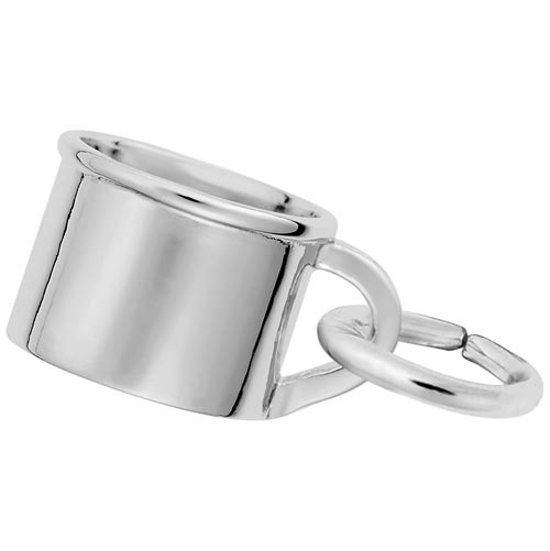 Sterling Silver Baby Cup Accent Charm by Rembrandt Charms Sterling Silver Baby Cup Accent Charm by Rembrandt Charms