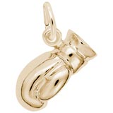 10K Gold Boxing Glove Charm by Rembrandt Charms