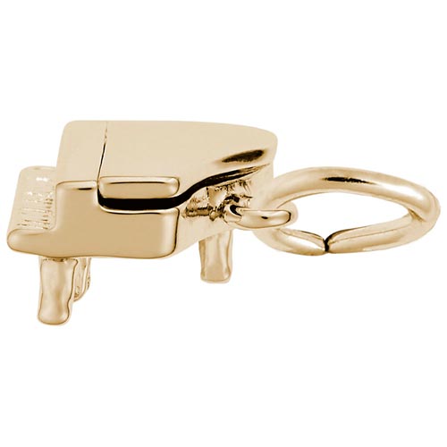 10K Gold Petite Piano Charm by Rembrandt Charms 10K Gold Petite Piano Charm by Rembrandt Charms