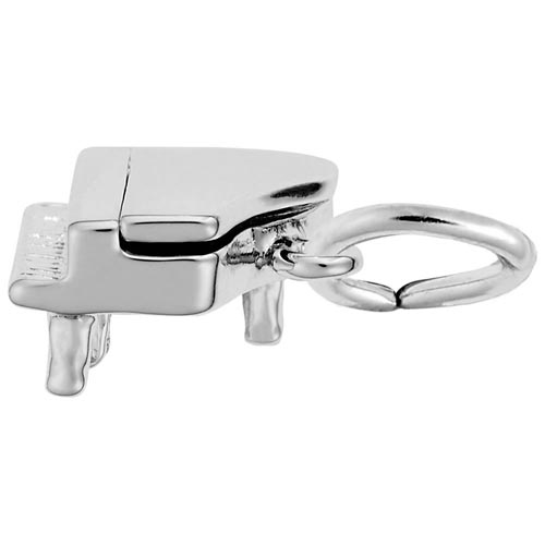 Sterling Silver Petite Piano Charm by Rembrandt Charms Sterling Silver Petite Piano Charm by Rembrandt Charms