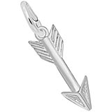 Rembrandt Arrow Charm, Sterling Silver