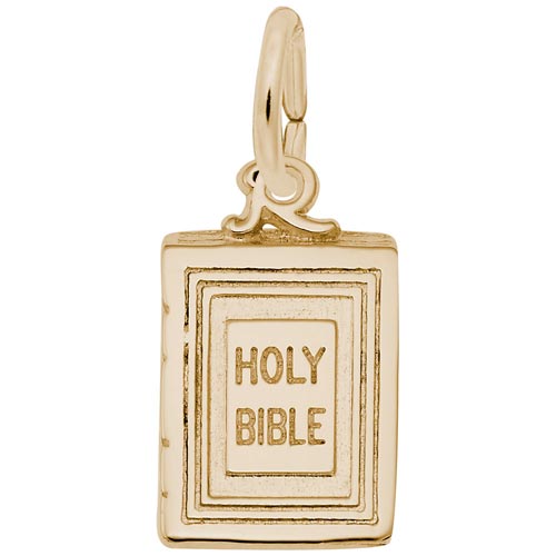 14k Gold Holy Bible Charm by Rembrandt Charms