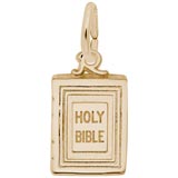 10k Gold Holy Bible Charm by Rembrandt Charms