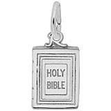 Sterling Silver Holy Bible Charm by Rembrandt Charms