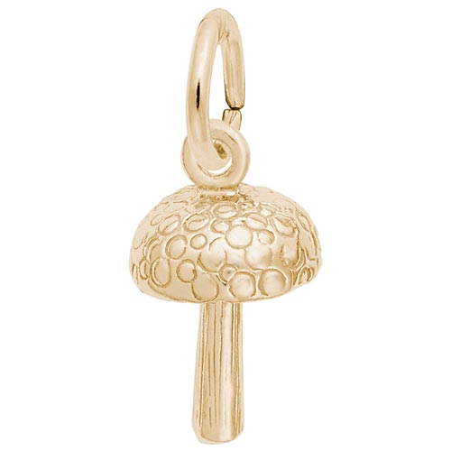 14K Gold Mushroom Charm by Rembrandt Charms 14K Gold Mushroom Charm by Rembrandt Charms