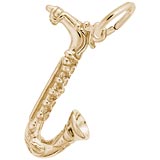 14K Gold Saxophone Charm by Rembrandt Charms