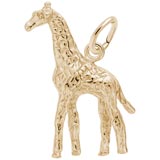14K Gold Giraffe Charm by Rembrandt Charms