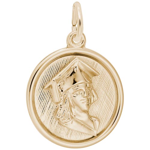 14k Gold Graduation Charm by Rembrandt Charms 14k Gold Graduation Charm by Rembrandt Charms