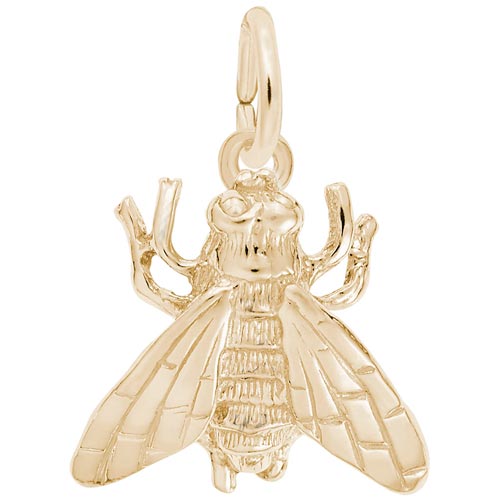 14K Gold Fly Charm by Rembrandt Charms